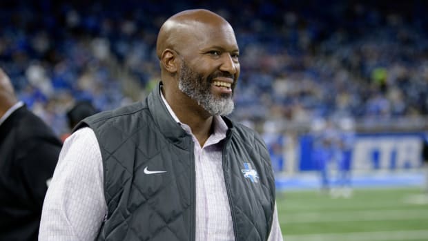 Detroit Lions general manager Brad Holmes